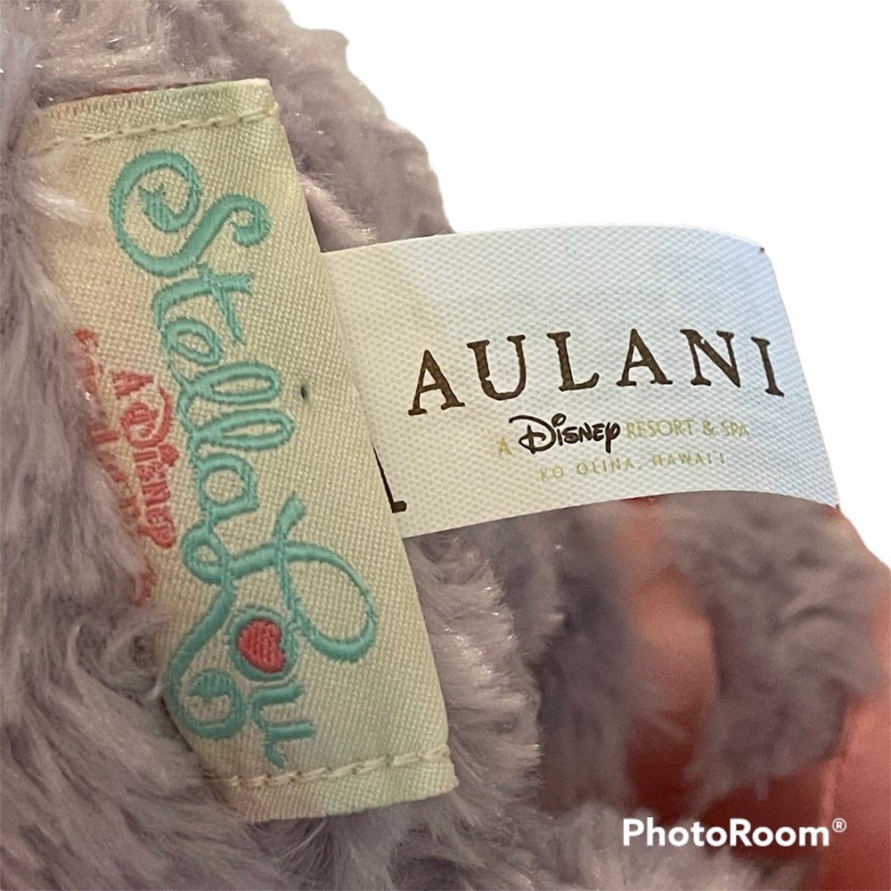 Disney / Aulani Hawaiian Resort / Stella Lou Plush Bunny Rabbit - Picture 6 of 7